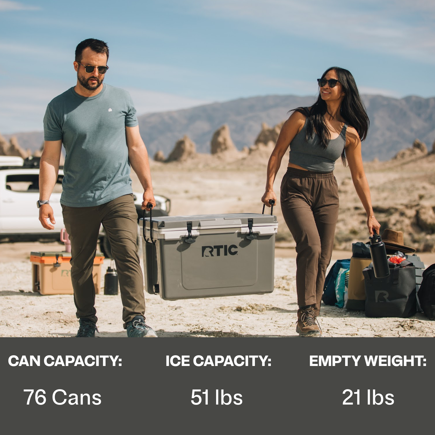 52 QT Ultra-Light Cooler